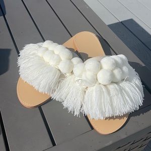 Women’s Cream Sandal size 8